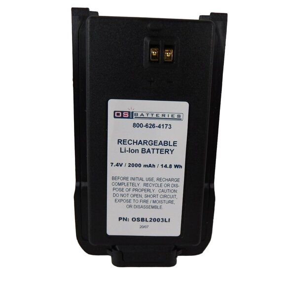 HYT BL2003Li  2-Way Radio Battery 2000MAH Lithium ion 7.4v 14.8Wh - Picture 2 of 7